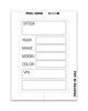 Stock Ticket Large White by ASP Products (425) Stock Ticket Large White by ASP Products (425)