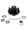 Boxed Hub Kit, Gvh34822545 L44649 Bearings, Seal, Cap, Nuts, 5 1/2" Diameter Hub Flange, Painted, Bt8 1" Spindle, 1000Lb Capacity, Fits Dexter 2200Lb Axles by REDNECK TRAILER SUPPLIES (106217)