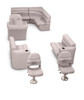 Deluxe Fishing Seating Kit- Champaign (Pontoon Furniture) by Taylormade (768543)