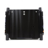 Atlas 12" Setback Hydraulic Jack Plate - Black Glossy Anodized by TH Marine (AHJ-12V-B-DP)