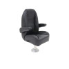 Lci Mid Back Helm Seat W/Recline  Black (Pontoon Furniture) by Taylormade (434119) Lci Mid Back Helm Seat W/Recline  Black (Pontoon Furniture) by Taylormade (434119)