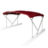 8' X 10'X 1.25" Polyester Pontoon Bimini Kit- Burgundy Burgandy (Bimini Tops) by Taylormade (88144) 8' X 10'X 1.25" Polyester Pontoon Bimini Kit- Burgundy Burgandy (Bimini Tops) by Taylormade (88144)