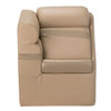 20" Chaise Lounge Left Beige With Privac (Pontoon Furniture) by Taylormade (6787302)