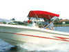 Full Frame  6'X42" 73-78" Red Ultima (Full Frame Biminis) by Taylormade (42319)