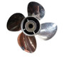 14 1/2 X 15 Stainless Steel Four Blade Left Hand Propeller Torqemaster (Requires Hub Kit) by PolaStorm (5386-4145-15)