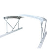 Pont Boot Wht Vinyl 96"W/Light Cutout (Knock Down Biminis) by Taylormade (84317)