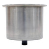 STRGHT SIDED Stainless Steel CUP Holder (LED-LCHSS-NS-BDP)