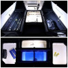 Standard Boat Compartment Led Package - White/White by TH Marine (LEDBW-105-WW-DP)