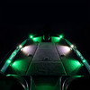 Extreme Pro X6 Led Deck Lighting - White/Green by TH Marine (LEDBW-80-2-WG-DP)
