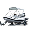 2 Bow Wht Hs Bimini 42"H 67-75" (Bimini Tops) by Taylormade (62089)