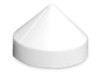8" Diameter Piling Cap White (Fender Accessories) by Taylormade (6201)