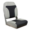 Springfield High Back Multi-Color Folding Seat - Grey/Charcoal - P/N 1040663