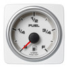 Veratron 52 MM (2-1/16") AcquaLink Fuel Level Gauge E/F - White Dial & Bezel - P/N A2C1338650001