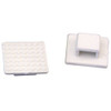 Weld Mount AT-3 Small White Nylon Wire Tie Mount - Qty. 50 - P/N 803950