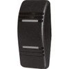 Blue Sea 8295 Contura Switch Actuator - Black - Double Lense - P/N 8295