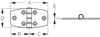 Ss Door Hinge 1-1/2"X3-3/4" by Sea Dog Marine (201531-1)