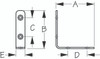 Ss Angle Bracket 2-3/8" by Sea Dog Marine (221310-1)