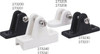 Nylon Concave Deck Hinge White by Sea Dog Marine (273241-1)