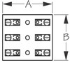 Bakelite Fuse Block - 6 Gang by Sea Dog Marine (420516-1)