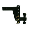 4" Heavy Duty Drop Hitch Side View