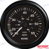 SPEEDOMETER 0/55 MPH BLK (RECKY18203)