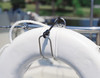 Ss Life Ring Holder 7/8 Or 1 " Railing (Fender Racks) by Taylor Made (2013)