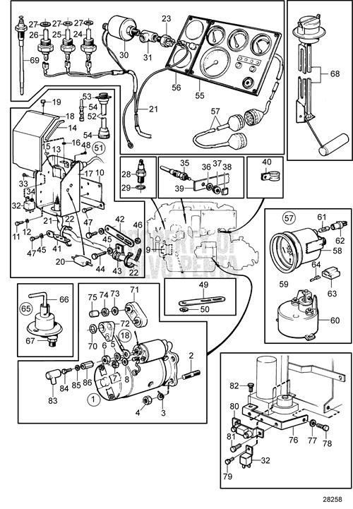 Temperature Sensor by Volvo Penta (840345) ProPride Marine