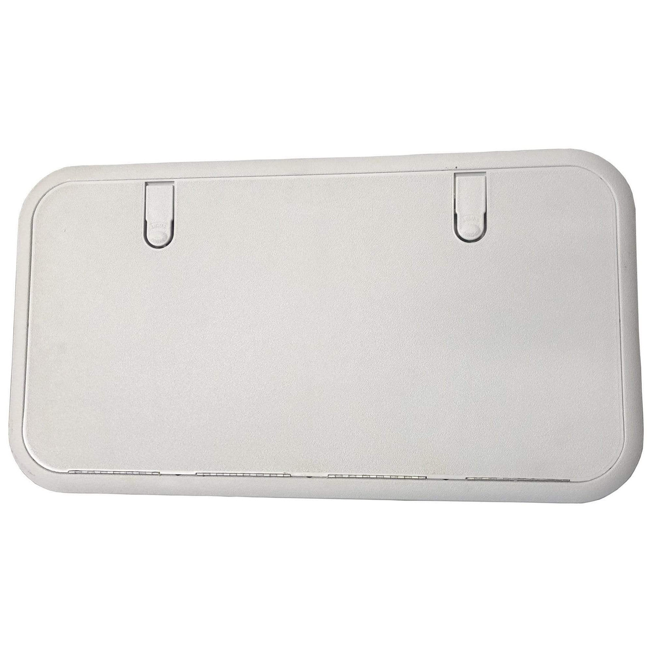 Hatch DS Polar White 13'x17' Deck Hatch - Watertight, Walk-On Lid, Stainless Steel Hinges