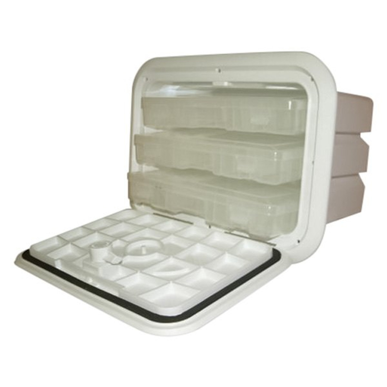 11 X 15 Light Gray Tackle Center - 3 Trays by TH Marine (TDS-1115-3T-7P) -  ProPride Marine