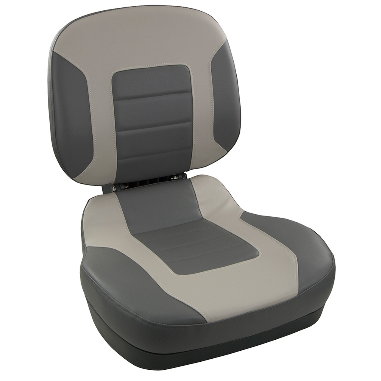 Springfield Fish Pro II Low Back Folding Seat - Charcoal/Grey - P