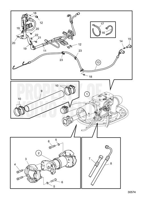 Propeller Shaft by Volvo Penta (3889354) ProPride Marine