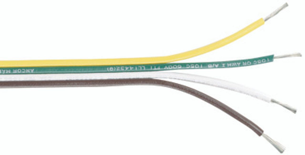 100'#16/4 Ribbon Cable(4 Wire) by Ancor (154510) - ProPride Marine