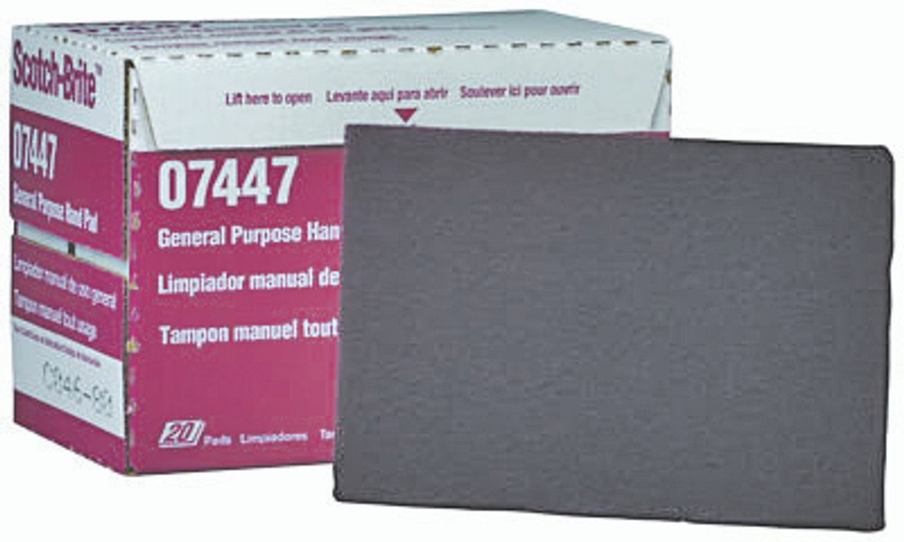 3M Scotch-Brite Pads, General Purpose, maroon