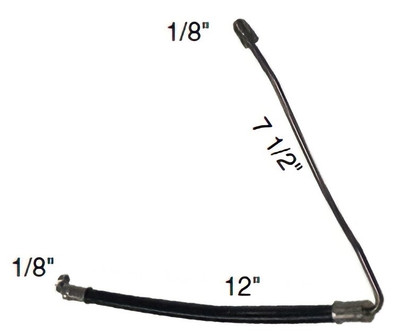 Mercury Power Trim Hose - Sierra Marine Engine Parts - 18-2105 (118-2105)