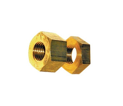 Br Jam Nut Set 1 1/4-7 Nut 1 3/4" Shaft  by Marine Machining & Manufacturing (1 1/4-7 JN SET)