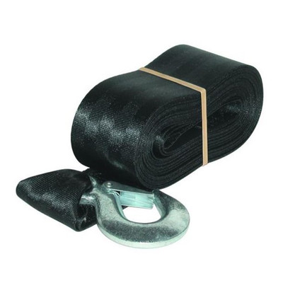 1000Lb/450Kg Trailer Winch One Piece Solid Gear / Winch & Strap by JIF Marine (W1000D)