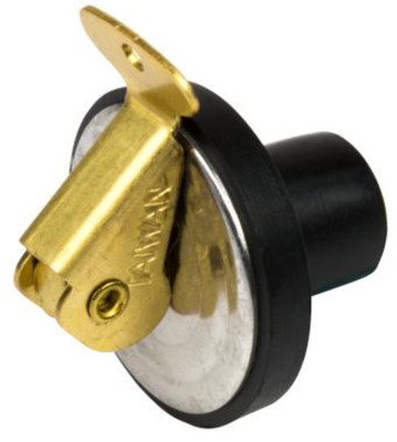 Brass Baitwell Plug 5/8 Inch by Sea Dog Marine (520093-1)
