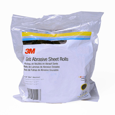 3M Stikit Gold Sheet Roll, 02694, P180, 4 1/2 in x 25 yd, 6 per case by 3M (7000119814)