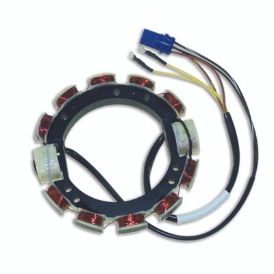 Stator, Johnson/Evinrude, 6 Cylinder, 9 Amp by CDI Electronics (173-3837)