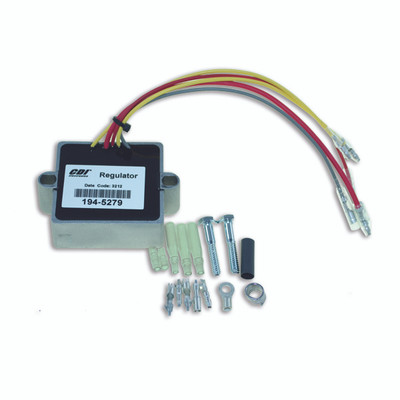 Voltage Regulator, Mercury, 2/3/4/6 Cylinder by CDI Electronics (194-5279)