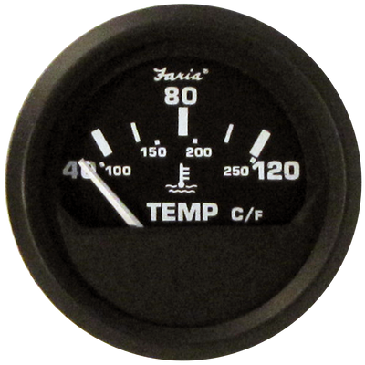 Water Temperature Gauge (40-120 C) (Metric) by Faria (F12814)