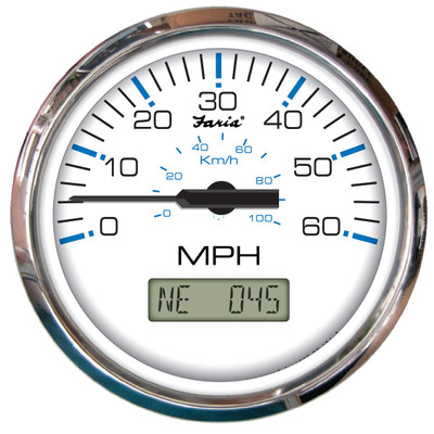 Speedometer (60 Mph) (Gps)  by Faria (F33826)