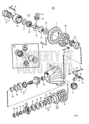 Gear Set by Volvo Penta (1522477)