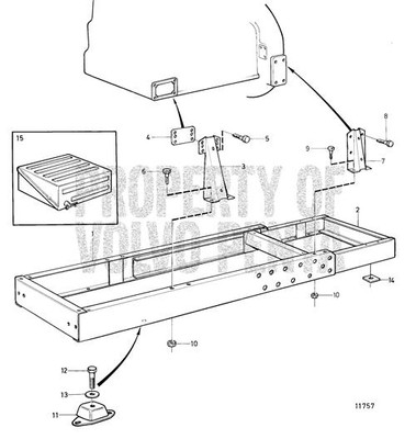 Frame by Volvo Penta (3827471)