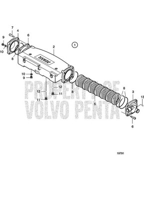 Washer by Volvo Penta (3838339)