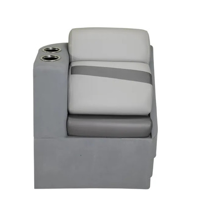 Lci 17" Lft Chaise Grey (Pontoon Furniture) by Taylormade (433098)