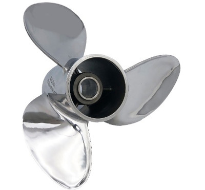 14 X 21 Stainless Steel Three Blade Left Hand Propeller Sema (Requires Hub Kit) by PolaStorm (4286-3140-21)
