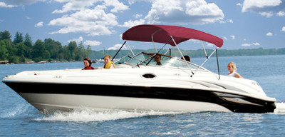 Pont Top Only Sunbrella 96"X56"X96" (Knock Down Biminis) by Taylormade (84000AY)