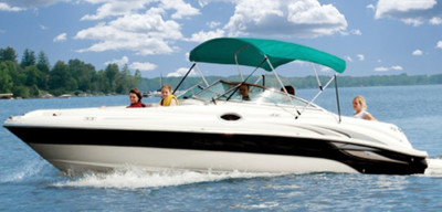 Bimini Top Only Ultima 8' X 54"X 85-90" (Knock Down Biminis) by Taylormade (54718UT)