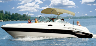 Bimini Top Only Ultima 8' X 54"X 67-72" (Knock Down Biminis) by Taylormade (54715US)